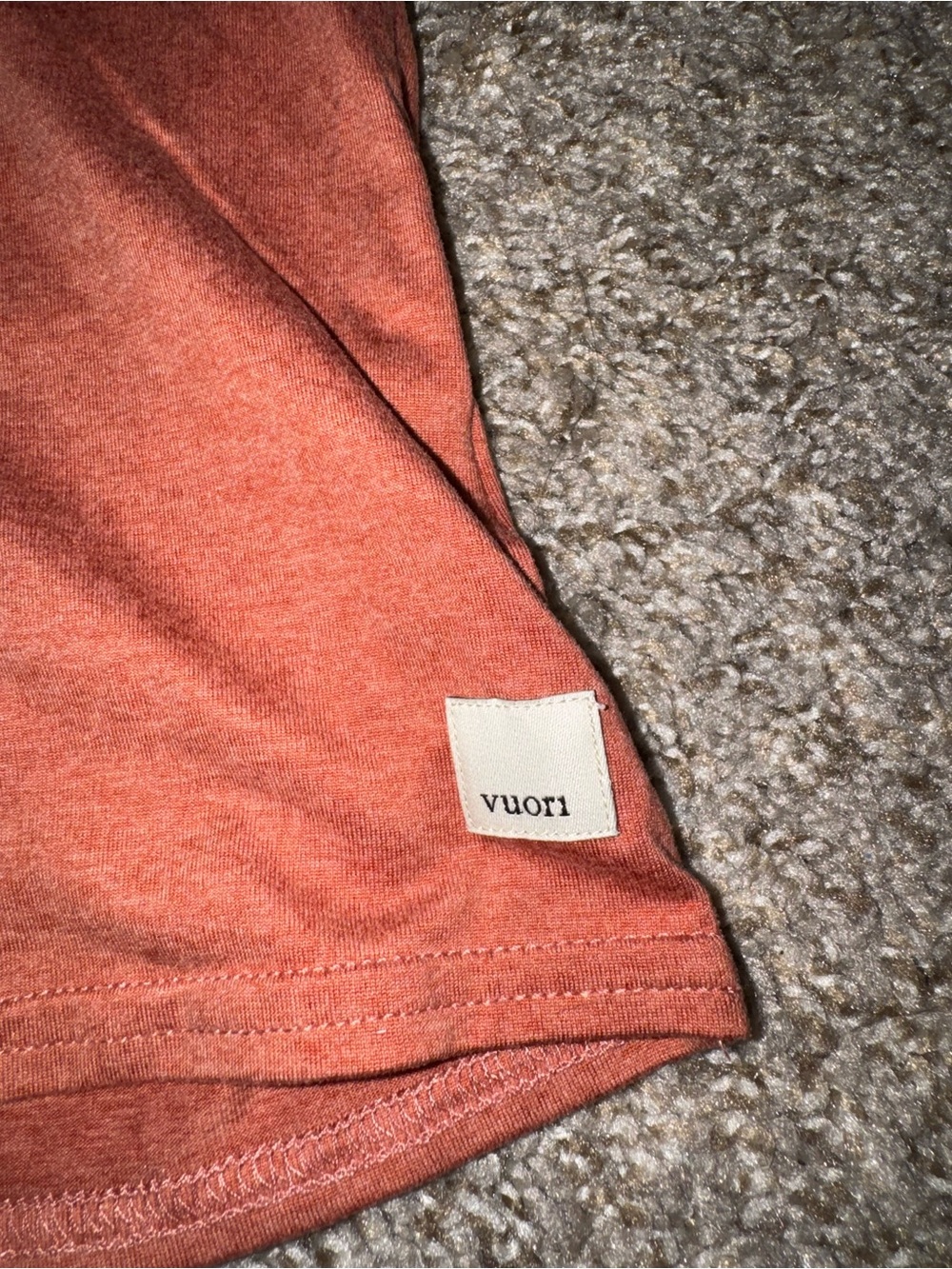 Vuori orange tank top size xs - Picture 2 of 4